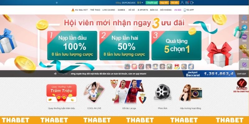 Nhà cái Thabet ra đời và duy trì uy tín đến thời điểm hiện tại