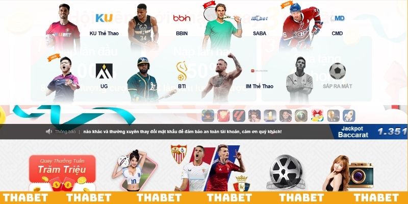 Tham gia cá cược với đa dạng bộ môn hấp dẫn hàng đầu